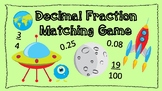 Decimal to Fraction Matching Game
