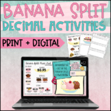 Decimals Worksheets - Digital Decimal Activities