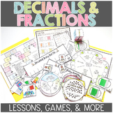 Decimals & Adding Fractions with Denominators of 10 & 100 