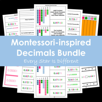 Preview of Decimals Bundle