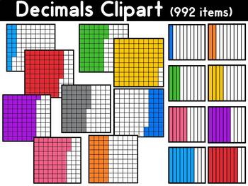 Preview of Decimals Clipart (992 items)