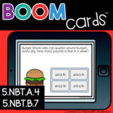 Decimals - Digital Boom Cards Distance Learning Activity 5