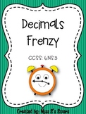 Decimals Frenzy 6.NS.3