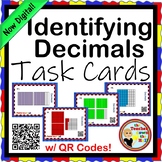 Decimals Identifying Decimals TASK CARDS NOW Digital!