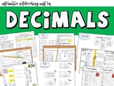 Decimals: Interactive Notebooking Unit (Add, Subtract, Mul