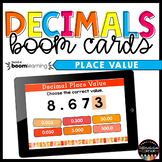 Decimals Math Boom Cards Place Value