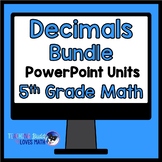 Decimals Math Unit Bundle 5th Grade Distance Learning
