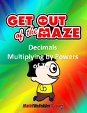 Decimals - Multiplying by Powers of Ten