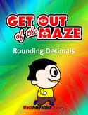 Decimals - Rounding Decimals (Fun Mazes/Worksheets)