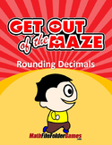 Decimals Rounding Mazes/Worksheets