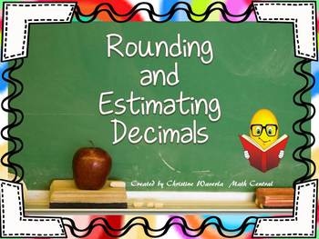 Preview of Decimals:  Rounding and Estimating Decimals
