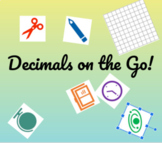 Decimals, Rounding for Seesaw™ and Google Slides and a tea