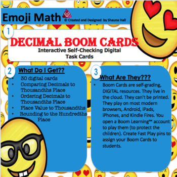 Preview of Decimals  Review Digital BOOM Cards!!!   This is an AMAZING PRODUCT!!