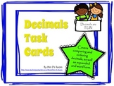 Decimals Task Cards