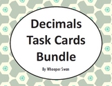 Decimals Task Cards Bundle