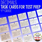 Decimals Task Cards - Decimals Word Problems Activity