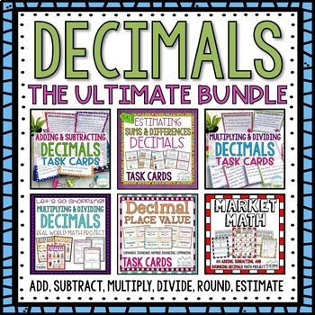 Preview of Decimals | The Ultimate Bundle of Activities