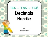 Decimals Tic-Tac-Toe Bundle