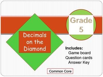Preview of Decimals on the Diamond