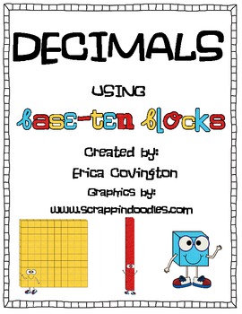 Preview of Decimals using Base-ten blocks