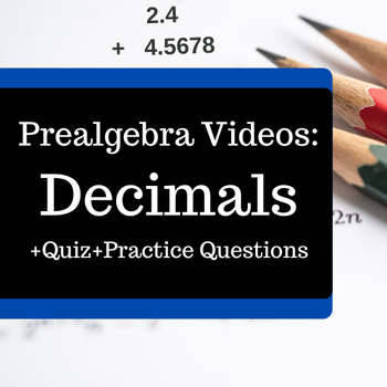 Preview of Decimals_Prealgebra Video Lessons