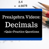 Decimals_Prealgebra Video Lessons