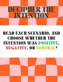 Decipher the Intention!