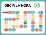 Decir La Hora Spanish Board Game (Difficult/Difícil)