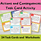 Decision Making | Actions and Consequences Task Cards and 
