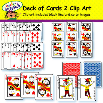 Preview of Deck of Cards 2 Clip Art