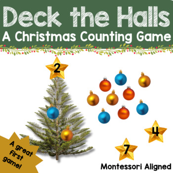 Preview of Deck the Halls: A Christmas Counting Game
