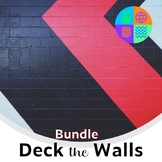 Deck the Walls Growing Bundle for French Classes