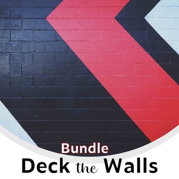 Preview of Deck the Walls Growing Bundle for Spanish Classrooms
