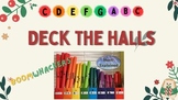 Deck the halls - Boomwhackers visual slides- pdf, jpeg and