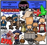 Declaration Of Independence Clip Art Bundle {Educlips Clipart}