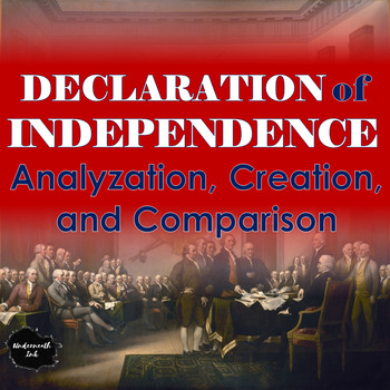 Preview of Declaration of Independence Activities, Discussions, & Assignments