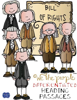 Preview of Bill of Rights {Differentiated Close Reading Passages & Questions}