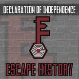 Declaration of Independence Escape Room Activity - Printab
