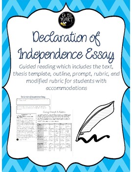 Essays on the declaration of independence