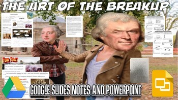 Preview of Declaration of Independence Fill in the Blank Notes & Google Slides