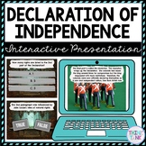 Declaration of Independence Interactive Google Slides™ Pre