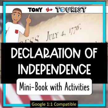 Preview of Declaration of Independence: Mini-book, Flip Card, & Assessment!  (Close Read)