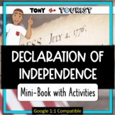 Declaration of Independence: Mini-book, Flip Card, & Asses