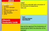 Declaration of Independence PPT (Pair with Guided Notes)