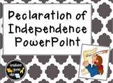 Declaration of Independence PowerPoint and FlipBook