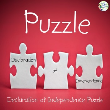 Preview of Declaration of Independence Puzzle