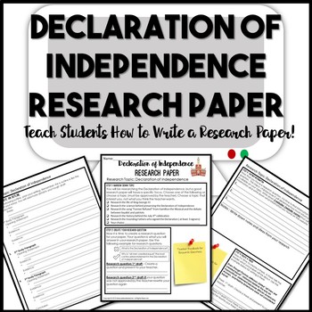 declaration of independence research paper