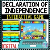 Declaration of Independence Review Game Board | Digital | 