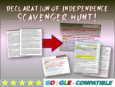 Declaration of Independence SCAVENGER HUNT! Step-by-step s