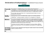 Declaration of Independence: Scaffolded Primary Source Analysis